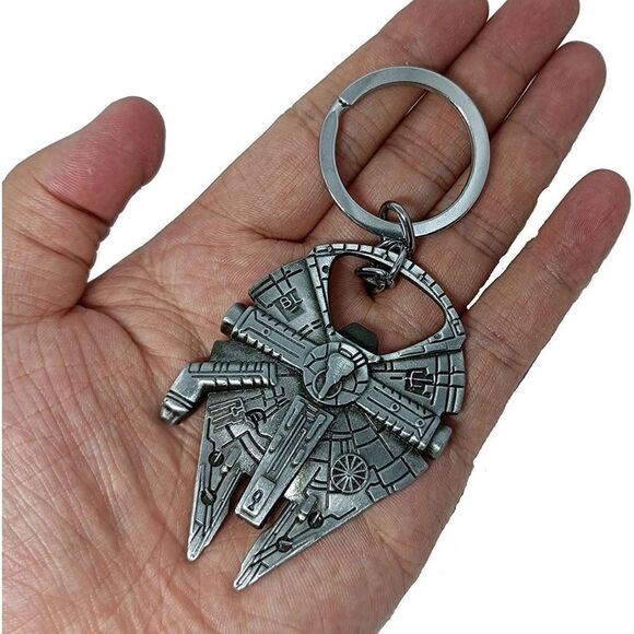 COPY - Heavy-duty silver color star wars millennium falcon bottle opener,2.5x2 … - Picture 6 of 8